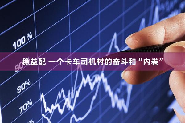 稳益配 一个卡车司机村的奋斗和“内卷”